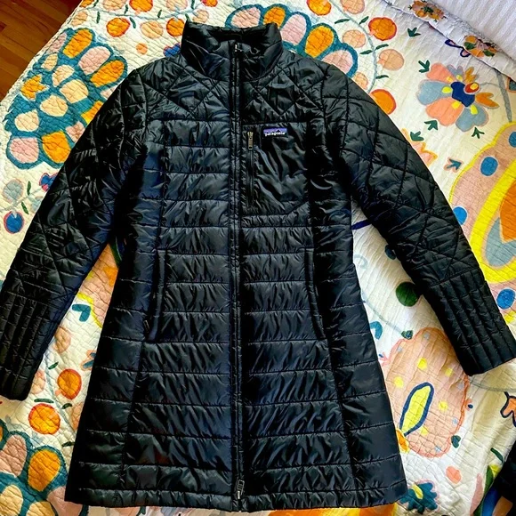 Patagonia Black Radalie Lightweight Parka - Picture 2 of 8
